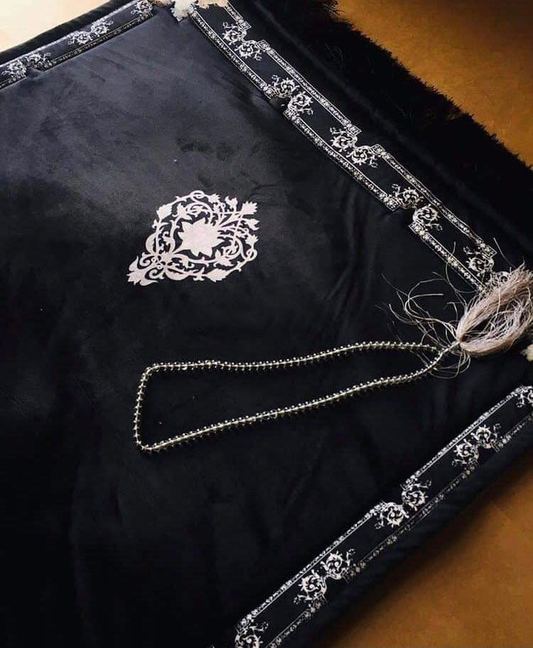 Padded Prayer Mat - Black